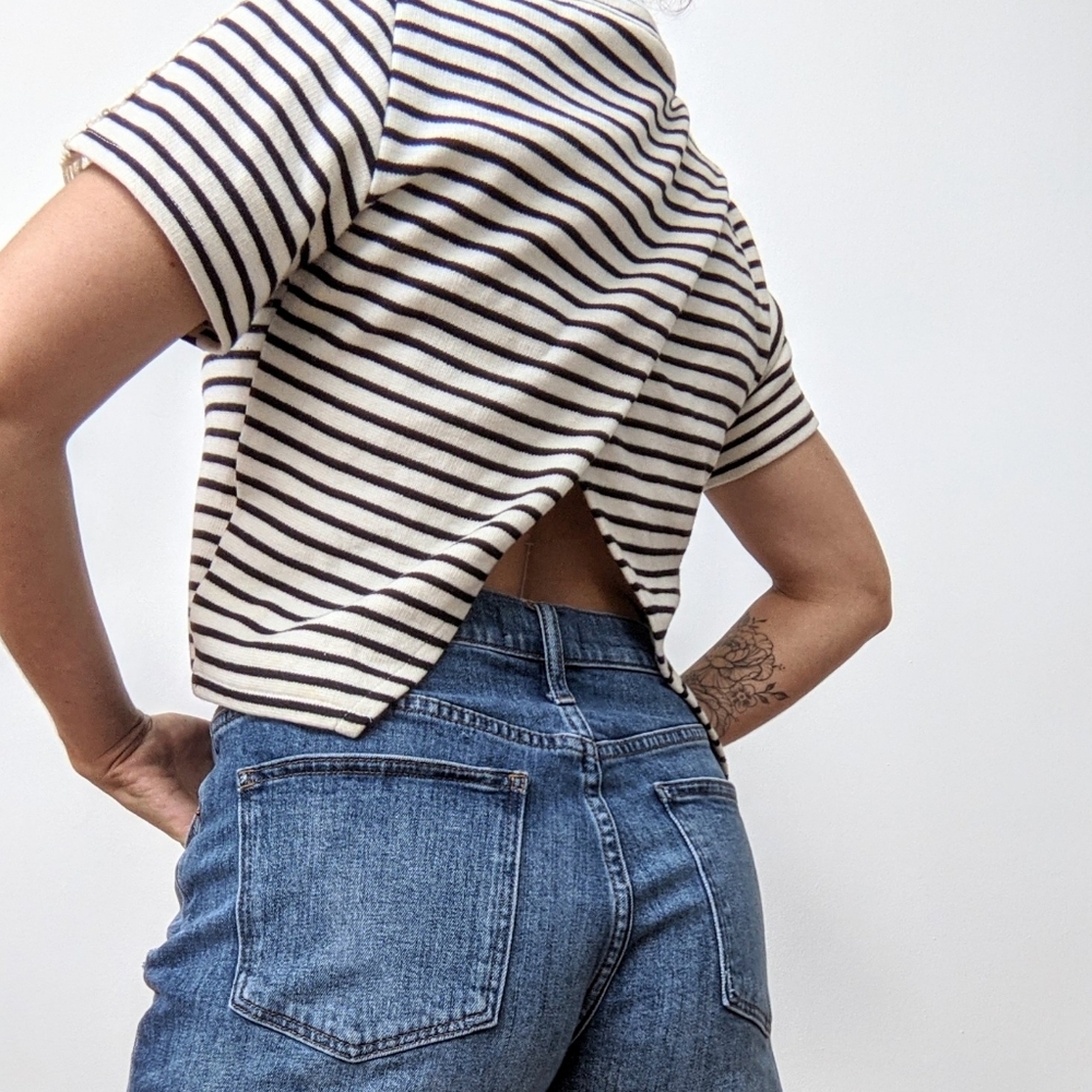 🖤 Striped Top
